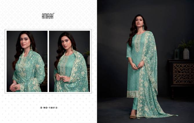 Ayra By Amirah Organza With Embroidery Designer Salwar Suits Wholesale Price In Surat